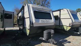 2025 NOBO 19.3 Great Non Slide Bunkhouse Camper Solar Great Value