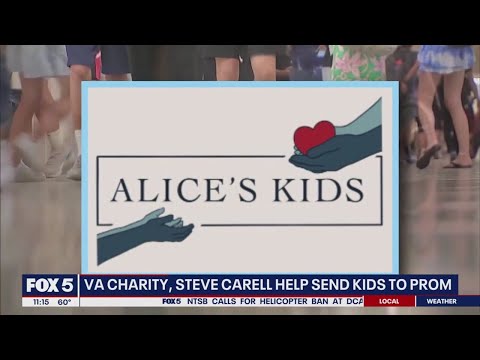 VA charity partners with Steve Carell to send students to prom