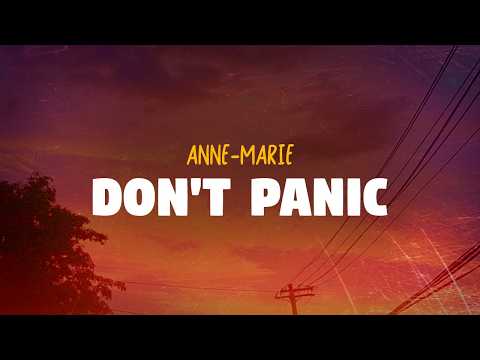 Anne-Marie - Don't Panic (Lyrics)