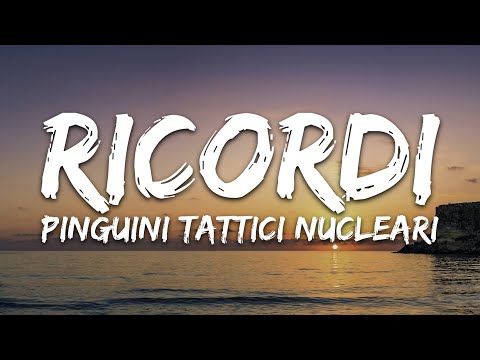 Pinguini Tattici Nucleari - Ricordi (Testo/Lyrics)