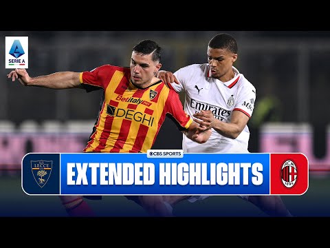 Lecce vs. AC Milan: Extended Highlights | Serie A | CBS Sports Golazo