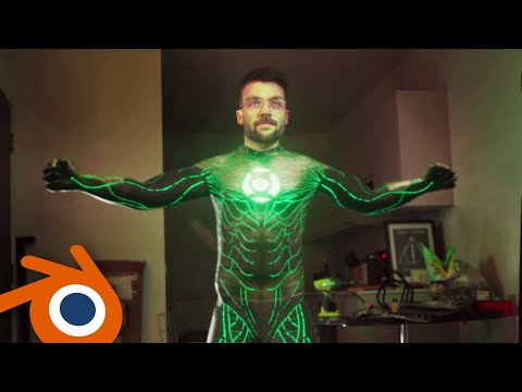 Green Lantern VFX Tutorial | Blender (Part 1/2)