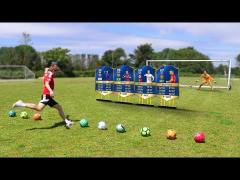 FOOTBALL vs FIFA 17 *WORLD RECORD EDITION*