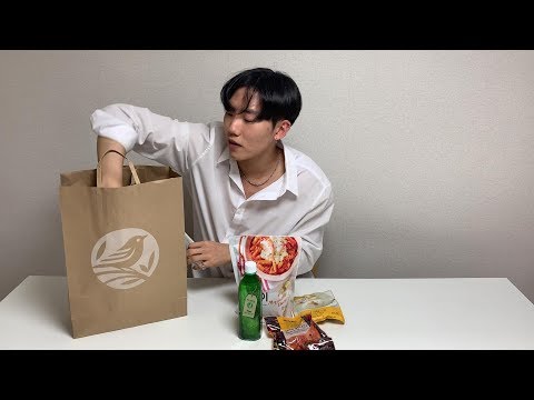 {ENG SUB} 노브랜드 만원의 행복 (야식) / 'No Brand' To eat for $10 (late night meal)