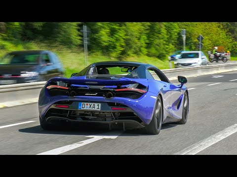 Cars Leaving Nürburgring Tankstelle - 993 RWB, NOVITEC 720S, C63, M5 E60, 812 SuperFast, 700HP RS3..