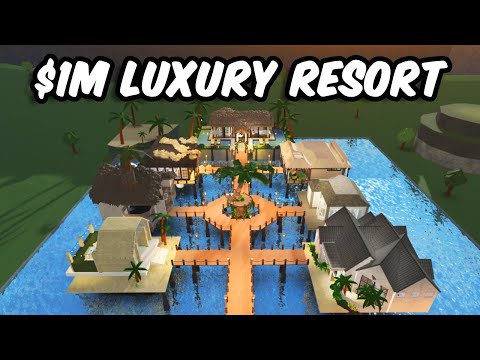 BUILDING A $1M LUXURY RESORT in BLOXBURG