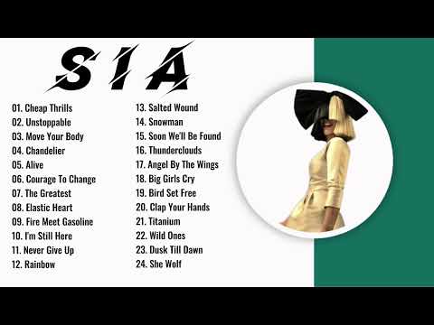 Sia Playlist | Non-stop