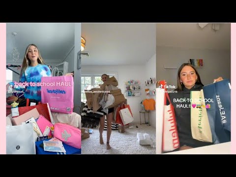 BACK TO SCHOOL Haul - Tiktok Compilation #2