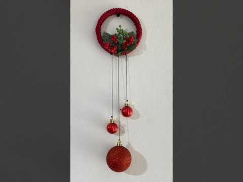 Sencillo adorno navideño #navidad  #adornos #hechoamano #creativo #reciclaje #merrychristmas