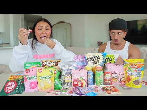 TRYING VIRAL TIKTOK SHOP SNACKS... screaming, crying, throwing up