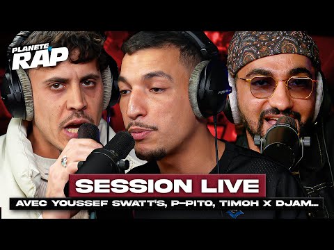 SESSION LIVE avec Youssef Swatt's, Béni, P Pito, Jvck World, Djam & Timoh ! #PlanèteRap