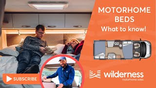 Choosing the Best Motorhome Bed for Comfort & Space - Part 1 | Drop Down Beds & More