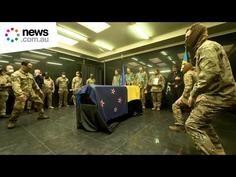 Ukraine honours fallen Māori soldier with powerful haka send-off