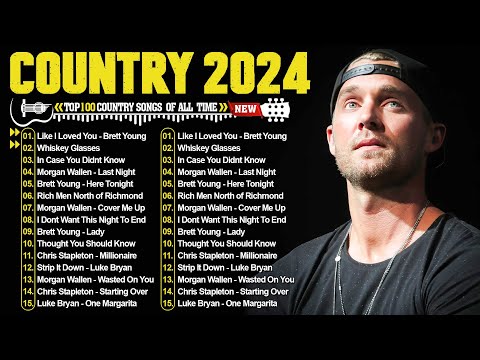 Country Music 2024 - Brett Young, Kane Brown, Luke Combs, Morgan Wallen, Chris Stapleton, Luke Bryan