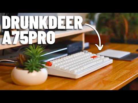 DrunkDeer A75 Pro Mechanical Keyboard Review | The best of both worlds