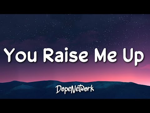 Westlife - You Raise Me Up (Lyrics)