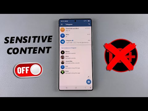 How To Disable Sensitive Content (Enable Filtering) In Telegram