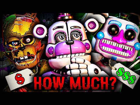 How MUCH Would The FNAF Animatronics COST IRL?