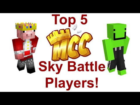 The TOP 5 MCC SKY BATTLE Players! #mcc #shorts