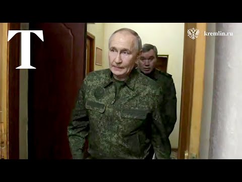 Putin visits Kursk as Ukrainian soldiers retreat