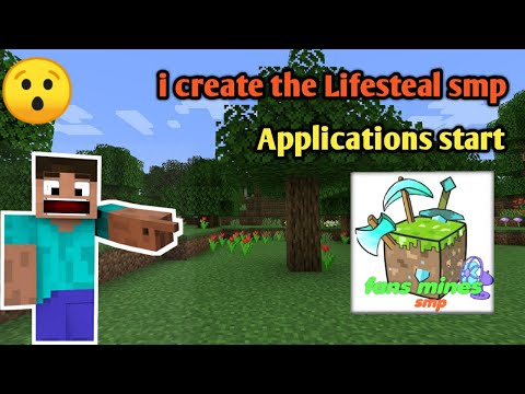 I create the new lifesteal smp //Fans mines smp// Zplusgamerz//Minegamerofficial