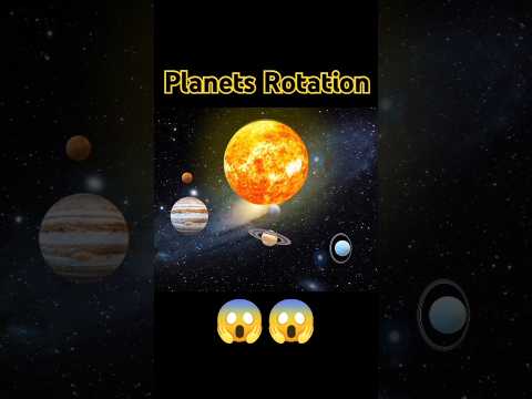 planets rotation around sun 🌞 #shorts #space #sun #planets #universe #rotation