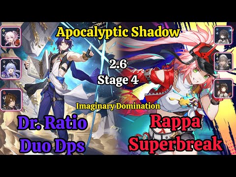 E0S0 Dr. Ration Duo Dps & E0S0 Rappa Superbreak Apocalyptic Shadow stage 4 Clear / HSR