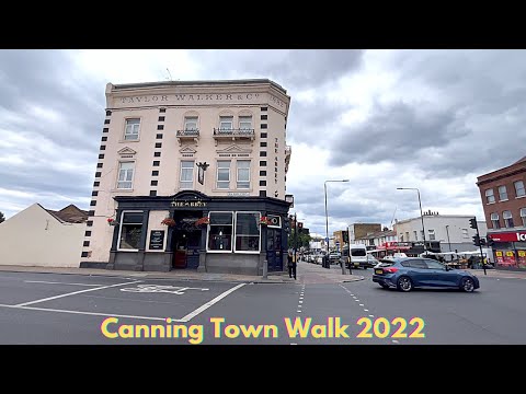 Canning Town 2022 | Abbey Arms | Barking Road | POV | Virtual Walking Tour | 4K HD | Here We Go