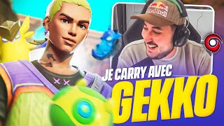 JE CARRY LA GAME AVEC GEKKO 😲 ?? (Valorant ft. Squeezie)