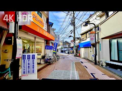 Walking Sugamo Tokyo Known as Grandma’s Harajuku | Japan | 4K/HDR with Google Maps and subtitles