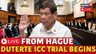 Duterte ICC Trial LIVE | Ex-Philippine President Duterte Trial Over Drug War | ICC Court LIVE | N18G