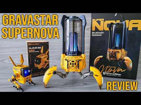 GravaStar SuperNova The Coolest Bluetooth Speaker - TESTED