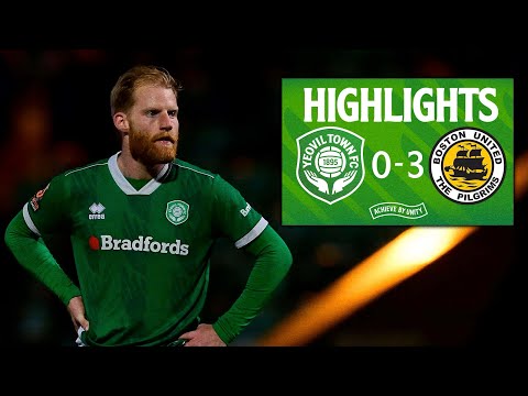 Highlights | Yeovil Town 0-3 Boston United