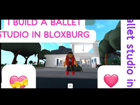 !I BUILD A BALLET STUDIO🏠 using the new update🩷 items!🩷