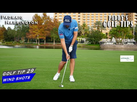 HOW TO HIT LOW PENETRATING SHOTS IN THE WIND | "Paddy's Golf Tip" #29 | Padraig Harrington