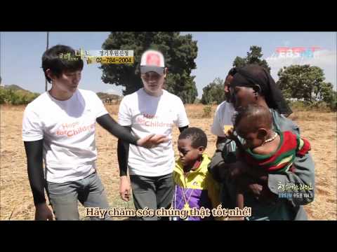 [Vietsub - 2ST] [120305] EBS Global Project Sharing - Junho in Ethiopia Ep 2_6/7