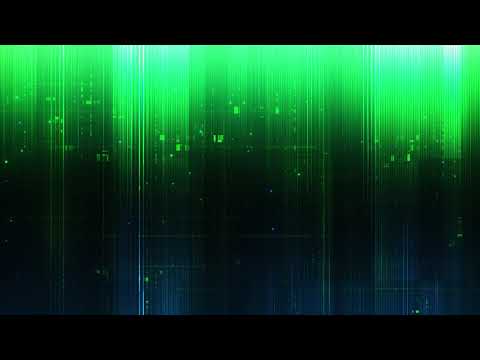 Cyberpunk Gradient Green Geometric Futuristic Background video | Footage | Screensaver