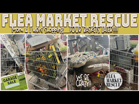 HUGE THRIFT STORE SHOPPING HOME DECOR HAUL WITH MOM 2024