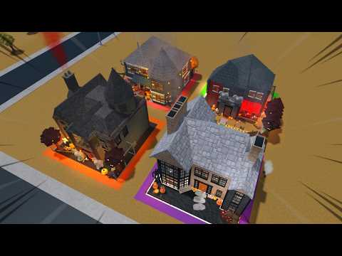 $1M HAUNTED HOUSE BUILD BATTLE IN BLOXBURG