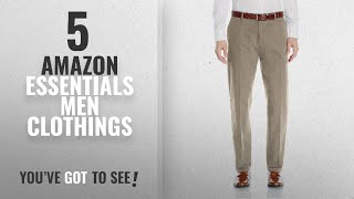 Top 10 Amazon Essentials Men Clothings [ Winter 2018 ]: Amazon Essentials Men's Classic-Fit