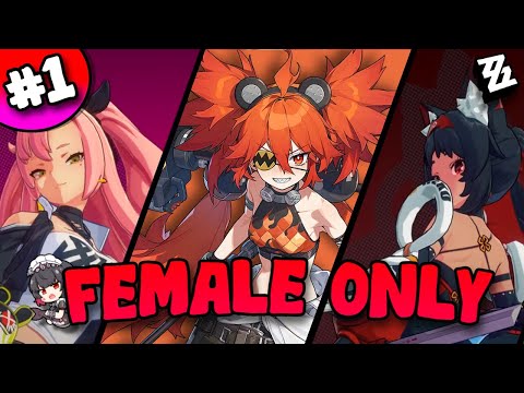 Can You Beat Zenless Zone Zero With Females Only?! | Zenless Zone Zero Female Only