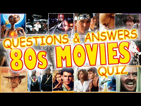 80s Movie Trivia Questions and Answers Included