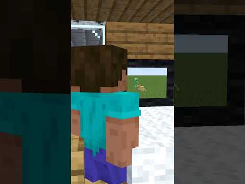 テレビを見るsteve Steve is watching TV #minecraft #animation #mineimator