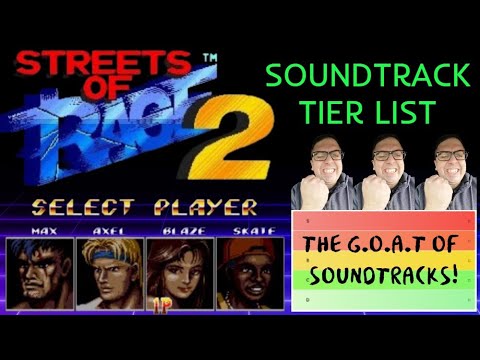 Streets of Rage 2 Soundtrack Tier List - THE GREATEST EVER!