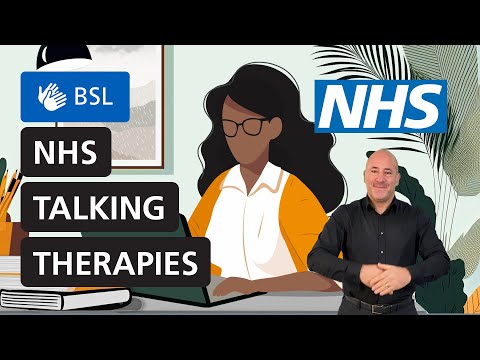 Treatment for depression and anxiety | NHS Talking Therapies (BSL)