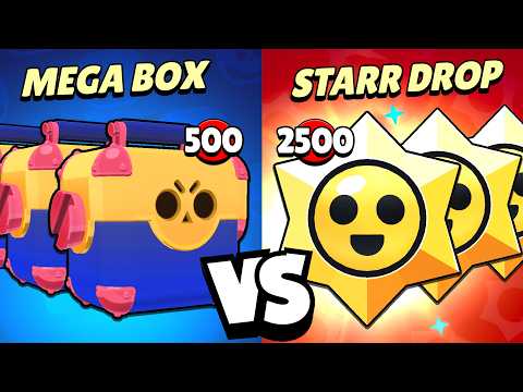 What’s Better: 500 Mega Boxes or 2500 Starr Drops?