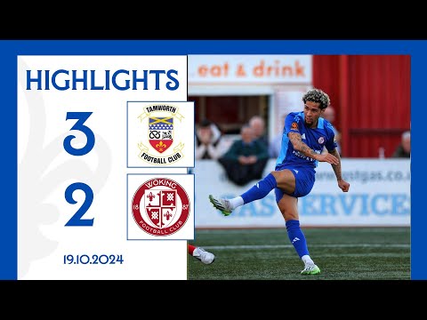 Tamworth 3-2 Woking | Match Highlights