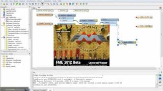 Transforming CAD data to GIS and loading into a database with FME Workbench and FME Server