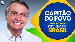 JINGLE "CAPITÃO DO POVO" - Jair BOLSONARO 22 (PL) | Eleições 2022