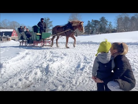 Going on a Sleigh Ride in New Hampshire!!